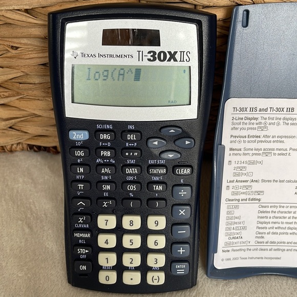 Texas Instrument TI-30X IIS Scientific Calculator. Test Prep Ready - Picture 5 of 9